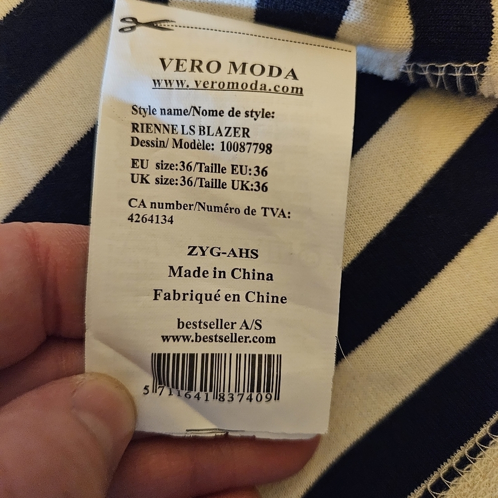 Vero Moda Rienne Blazer size 36 - Picture 8 of 8